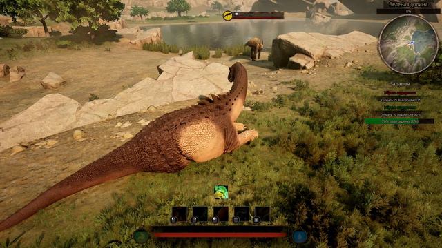 |PATH OF TITANS| Новый динозавр- Ампелозавр. Выживание в мире динозавров онлайн. Стрим. смотреть онлайн