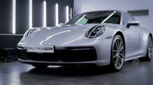 Porsche 911 в OKLEYKA.PRO ® Оклейка в глянцевый полиуретан SunMax + керамика на пленку Gyeon PPF