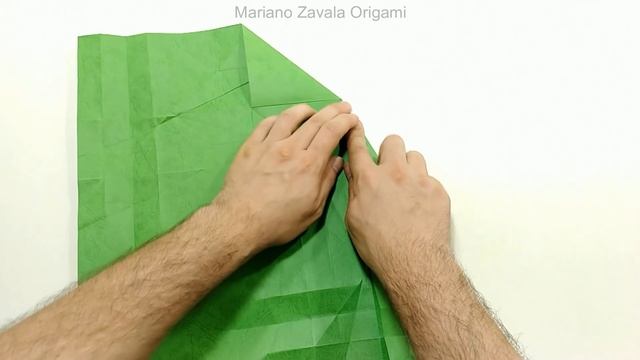 ORIGAMI TRICERATOPS TUTORIAL (Fumiaki Kawahata) PART 1 折り紙 トリケラトプス DINOSAUR JURASSIC WORLD смотреть онлайн