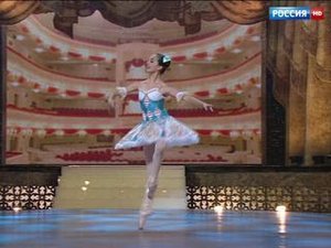 Елизавета Домрачева. Хореография - Р. Дриго "Арлекинада" - Синяя Птица. Сезон 2015
