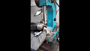 Замена крестовины Nissan, кернение крестовины, ручной реечный пресс ПР