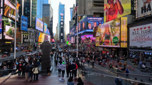 Прогулка по НЬЮ-ЙОРКУ, БРОДВЕЙ - От ПАРКА МЭДИСОН-СКВЕР до ТАЙМС-СКВЕР