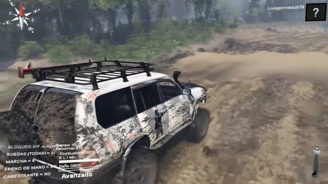 BIENVENIDOS A [SPINTIRES] TOYOTA LAND CRUISER GAMEPLAY #1 смотреть онлайн