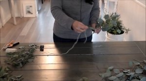 DIY Eucalyptus Garland