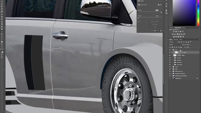 Photoshop Tuning: Chrysler Town & Country смотреть онлайн