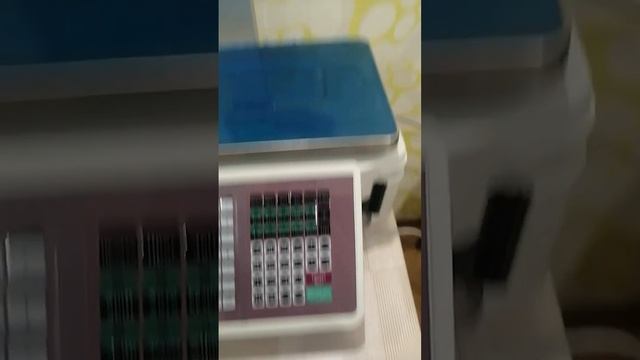Фасовка весового товара на чекопечатающих весах ВТНЕ-Принт
