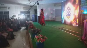 Odissi dance by Anwesweta, Narasingh Choudhury Autonomous college Jajpur on the occasion of Interna