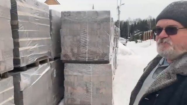 Отзыв о доставке кирпича ВолгаБрик 05.01.23 смотреть онлайн