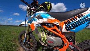 Год спустя снял обзор на питбайк KAYO BASIC YX125 17/14 KRZ