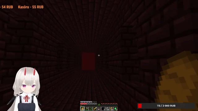 VTUBER - ПРОХОДИМ МАЙНКРАФТ - КООП СТРИМ смотреть онлайн