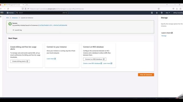 How to create EC2 instance Oracle Linux 8.4 in AWS