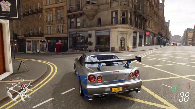 Nissan GT-R R34 - Forza Horizon 4 | Logitech G923 gameplay