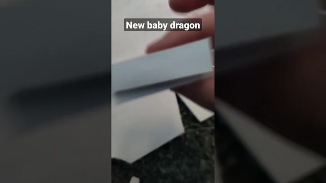 new baby dragon soon #dragonpuppet #paper #paperdragon #art #fyp