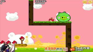 Angry Birds Cannon 3 - HUGE TERENCE KICK GIANT 100 EYES PIGGIES TO RESCUE GIRLFRIEND!
