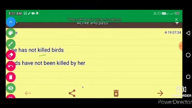 Active and passive present perfect tense dear sir Chandan