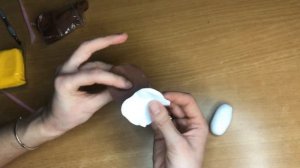 ЛЕПИМ ИЗ ВОЗДУШНОГО ПЛАСТИЛИНА Овощи и фрукты  ГРИБ/ГРИБОК