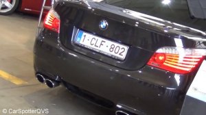 M5 E60, C63 AMG & Dodge Challenger w/ Guerilla Exhausts - Loud Revvs valves open/closed