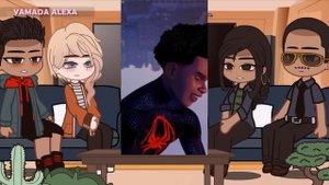 Past miles Morales family react to future !¡ ??