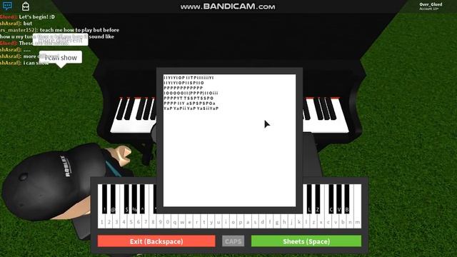 Roblox-Piano Keyboard v1.1- Faded Tutorial! смотреть онлайн