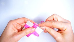 Цветок из пряжи на картоне .Супер легкие идеи .Super Easy Flower Craft Ideas with Woolen