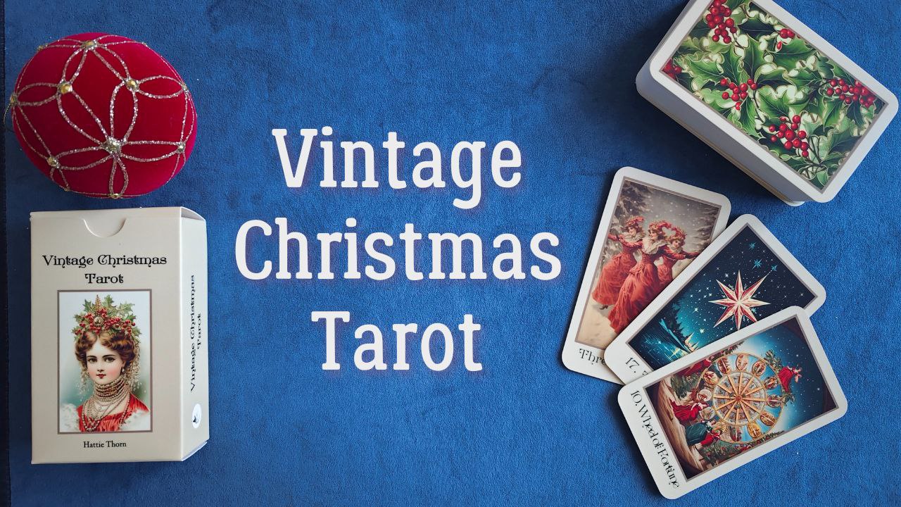 #Vintage Christmas Tarot ?Обзор Винтажное Рождественское Таро