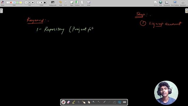 2.1  Creating your first project on Github - git and github | codezax