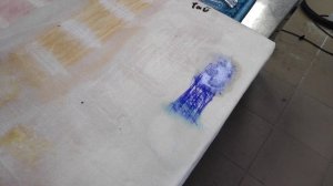 Удаление пятен шариковой ручки - экспериментальный препарат
