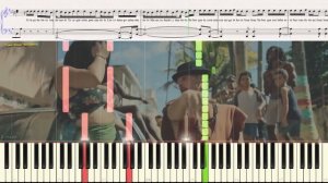 Despacito - Luis Fonsi ft.  Daddy Yankee (Ноты и Видеоурок для фортепиано) (piano cover)