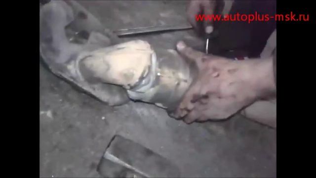 Ремонт и замена катализаторов BMW 325 e46 на пламегаситель смотреть онлайн