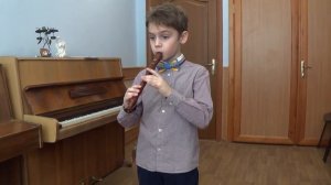 Этюд блокфлейта