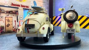 Volkswagen Beetle 53 #car #handmade #volkswagen #retro #vespa