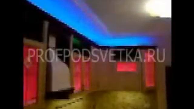 Cветодиодная подсветка кухни RGB смотреть онлайн