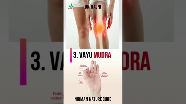 5 hand mudras for knee pain its a magic try this #drrajni #physiotherapy #acupunture #kneepain #yog