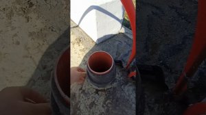канализация в фундаменте плита