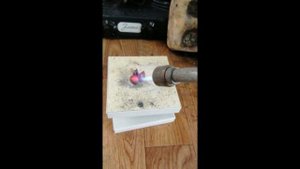 Видео покупателя нашего изделия (Аппарат бензогорелочный для пайки, АБП «СОНИС»)