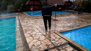 база Водолей с горячим бассейном +36, Апшеронский район, п.Гуамка.Краснодарский край.