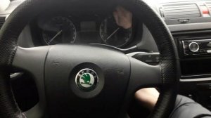 Шкода октавия, сервисное положение дворников.