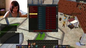 Интерфейс и чат в Royal Quest :3