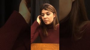 Дина Гафурова. Разговор по телефону «с мужем»