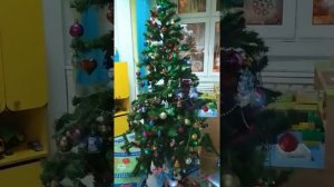 Новогоднее оформление группы в детском саду.2021 #новый год #2021 #навогднее украшение