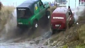 УАЗ по грязи