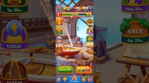 Royal Match прошел территорию 86.  Вошёл в королевскую лигу. Прошел 6801 уровень.