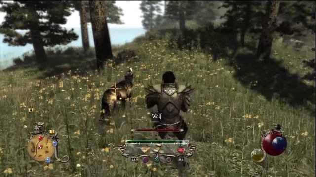 Two Worlds II: Pirates of the Flying Fortress - Wolf HD Gameplay Playstation 3 смотреть онлайн