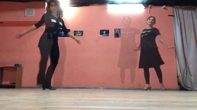 #LAZURI GEORGIAN DANCE/ ГРУЗИНСКИЙ ТАНЕЦ #ЛАЗУРИ. ТБИЛИСИ , январь 2019. Мастер-класс у Тинико.