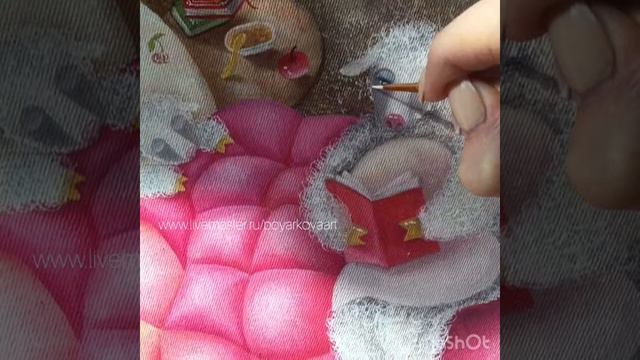 Картина маслом «Сказки на ночь»