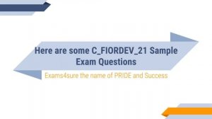 C_FIORDEV_21 Practice Exam Dumps