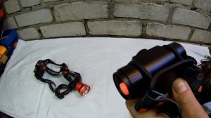 Тест лучших налобных фонариков BORUiT, IR Sensor против Большой линзы