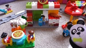 Квест челлендж с заданиями в лего городе для панды Нашел капсулу ready 2 robot