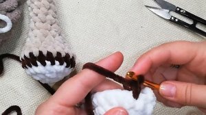 Как аккуратно сменить нитку при вязании крючком, обрыв нити. Мои ошибки