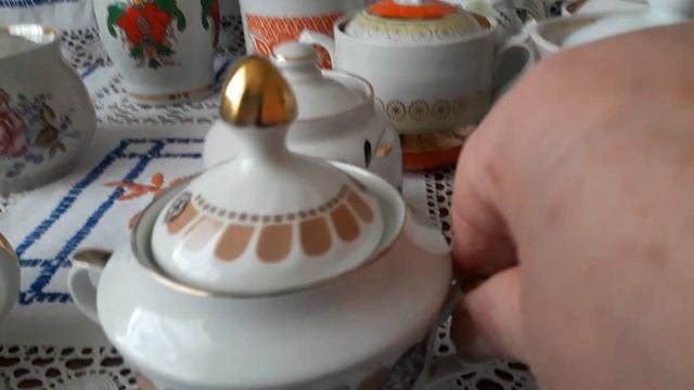 Фарфор.Чайники заварочные.СССР.?????? смотреть онлайн